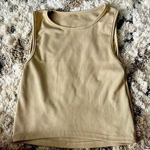 Tan tank top